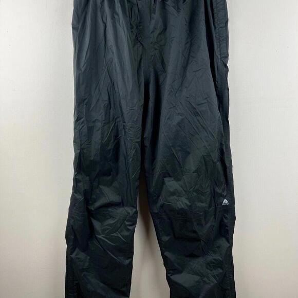Vintage Nike ACG Track Pants Men’s Large Black Mesh Lined Windbreaker Y2K Baggy - Picture 1 of 6